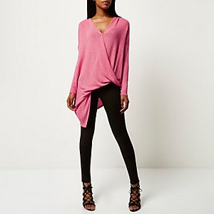 river island roze trui