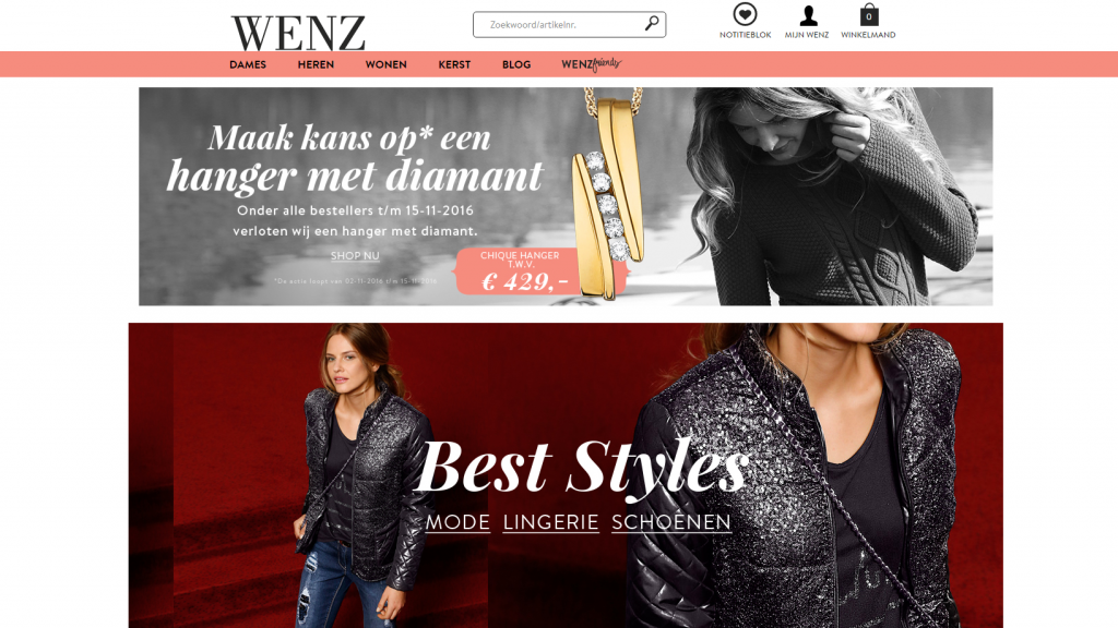 Wenz exclusieve online shop
